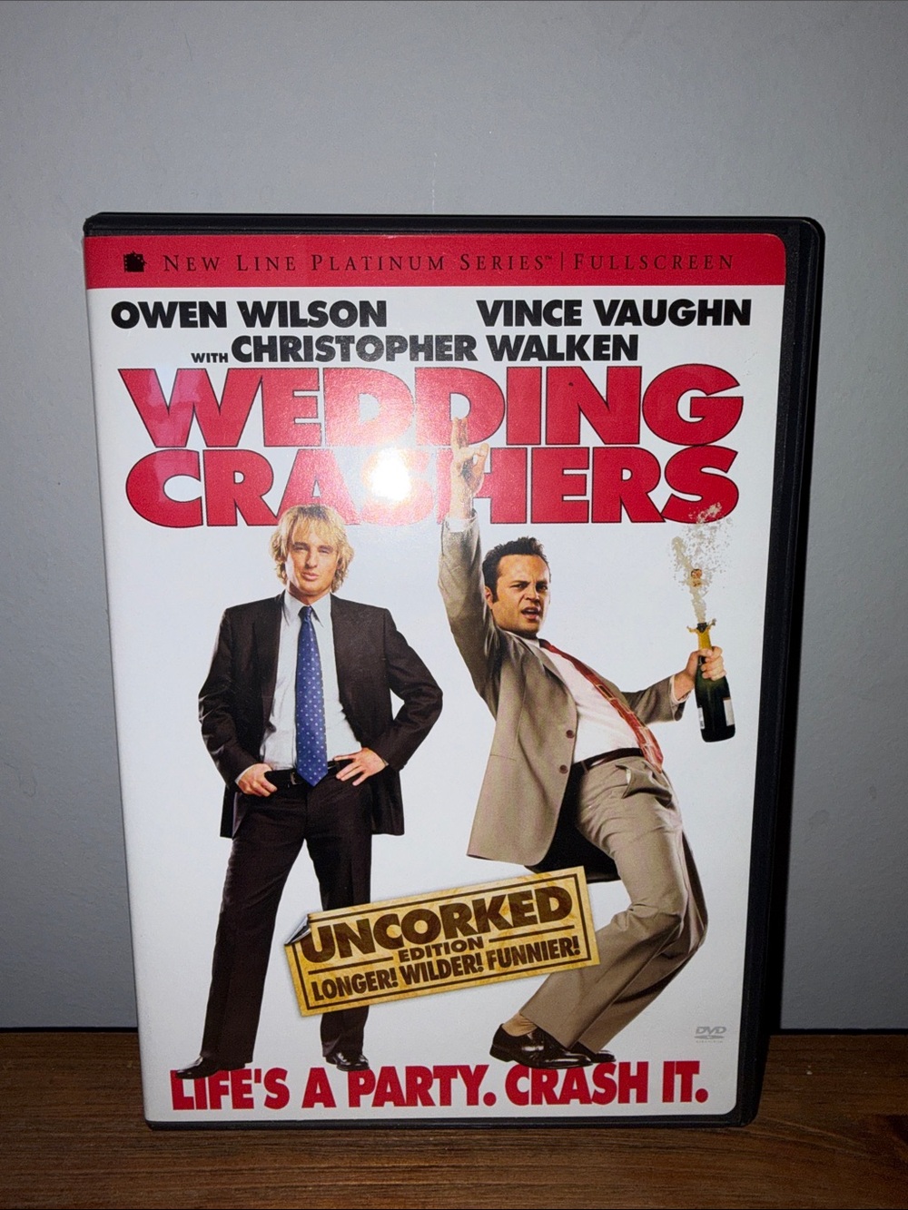 Wedding Crashers DVD Featuring Owen Wilson & Vince Vaughn